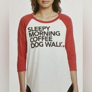 Chaser Graphic Tee 3/4 Sleeve size M